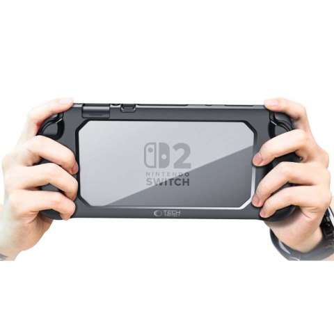 Etui Tech-Protect MagMat na Nintendo Switch 2 - czarno-przezroczyste Tech-Protect