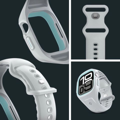Pasek Spigen Liquid Air Pro na Apple Watch 10 46 mm - szary Spigen