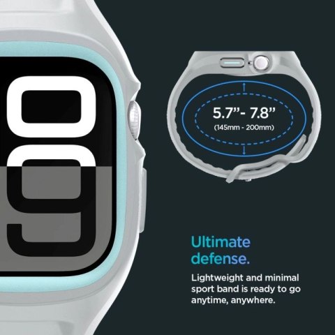 Pasek Spigen Liquid Air Pro na Apple Watch 10 46 mm - szary Spigen