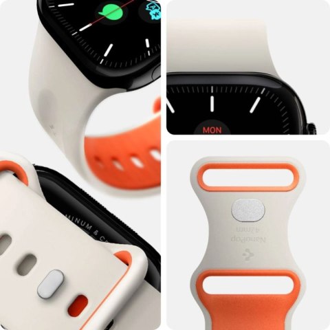 Pasek Spigen Nano Pop na Apple Watch 40 / 41 / 42 mm - beżowy Spigen