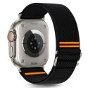 Pasek Tech-Protect Nylon Slip na Apple Watch 44 / 45 / 46 / 49 mm - czarny Tech-Protect