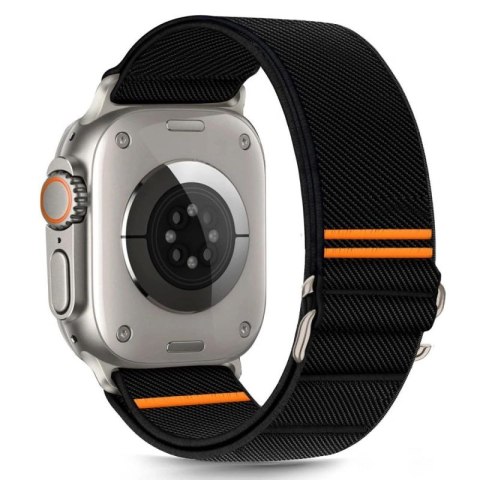 Pasek Tech-Protect Nylon Slip na Apple Watch 44 / 45 / 46 / 49 mm - czarny Tech-Protect