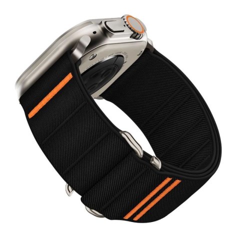 Pasek Tech-Protect Nylon Slip na Apple Watch 44 / 45 / 46 / 49 mm - czarny Tech-Protect