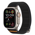 Pasek Tech-Protect Nylon Slip na Apple Watch 44 / 45 / 46 / 49 mm - czarny Tech-Protect