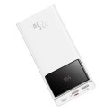 Powerbank Baseus EnerFill FP41 30000mAh 22.5W z kablem Baseus Simple USB-A - USB-C 3A 30cm - biały Baseus