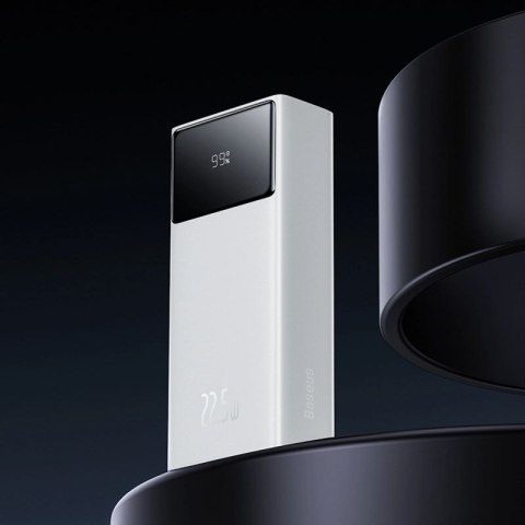 Powerbank Baseus EnerFill FP41 30000mAh 22.5W z kablem Baseus Simple USB-A - USB-C 3A 30cm - biały Baseus
