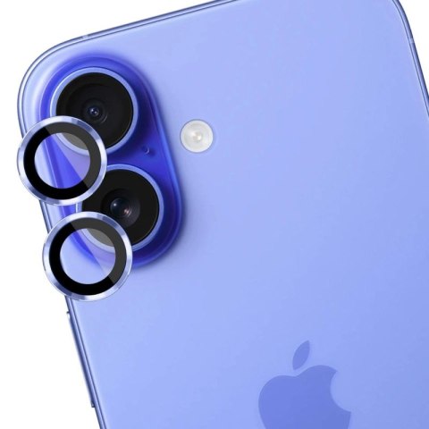 Szkło hartowane na obiektyw aparatu 3mk Lens Protection Pro do iPhone 17 - niebieskie 3mk Protection