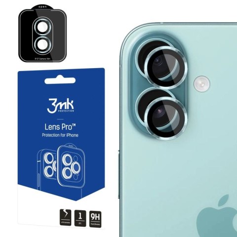 Szkło hartowane na obiektyw aparatu 3mk Lens Protection Pro do iPhone 17 - zielone 3mk Protection