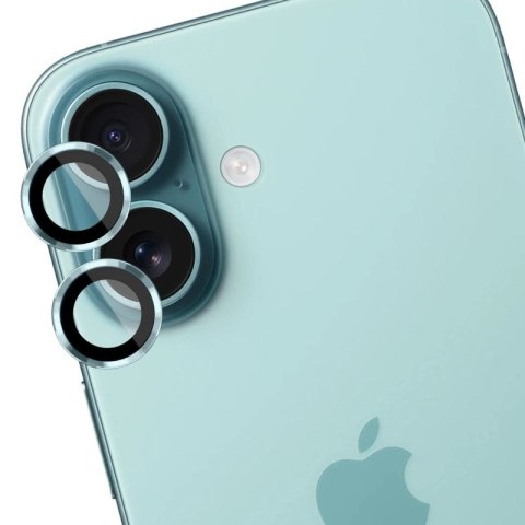 Szkło hartowane na obiektyw aparatu 3mk Lens Protection Pro do iPhone 17 - zielone 3mk Protection