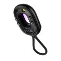 Wykrywacz ukrytych kamer Baseus Heyo Series II z alarmem i mini latarką + kabel Baseus Simple USB-A - USB-C - czarny