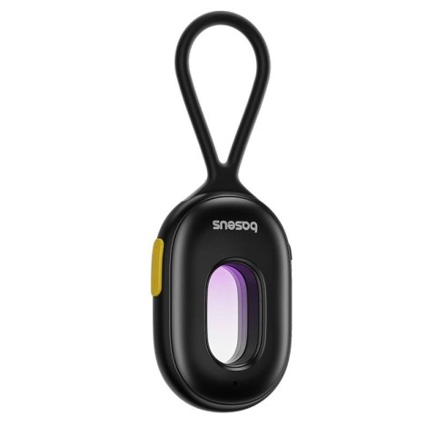 Wykrywacz ukrytych kamer Baseus Heyo Series II z alarmem i mini latarką + kabel Baseus Simple USB-A - USB-C - czarny