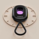 Wykrywacz ukrytych kamer Baseus Heyo Series II z alarmem i mini latarką + kabel Baseus Simple USB-A - USB-C - czarny