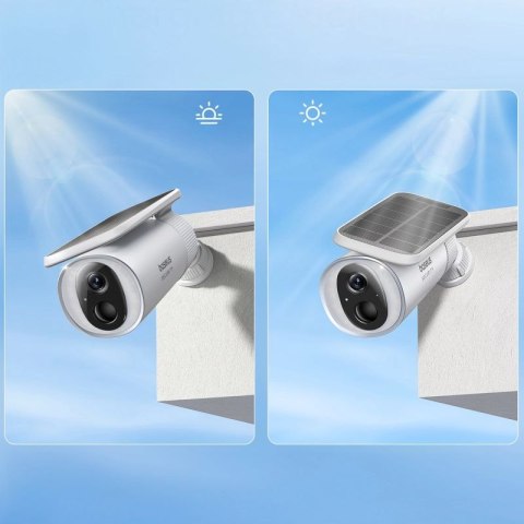 Zewnętrzna kamera Baseus Security S1 2K - biała Baseus