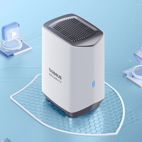Zewnętrzny zestaw monitoringu Baseus Security N1 Plus Dual 2K (2 kamery) - biały Baseus