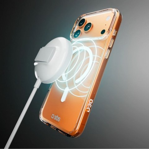 Etui SBS Extreme Mag z technologią D3O na iPhone 17 Pro - przezroczyste SBS