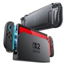 Etui Supcase Crystal na Nintendo Switch 2 - przezroczysto-czarne Supcase