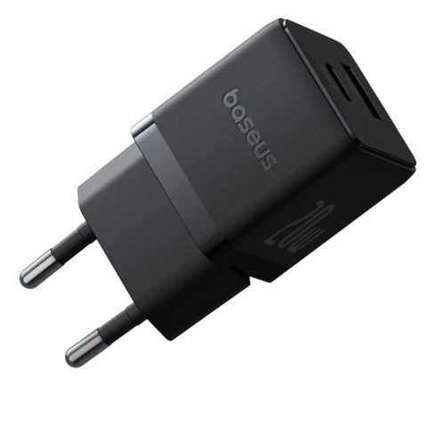 Ładowarka sieciowa Baseus Palm 20W USB-C USB-A - czarna Baseus
