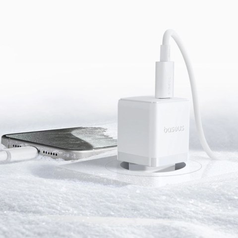 Ładowarka sieciowa Baseus Palm 20W USB-C - biała Baseus
