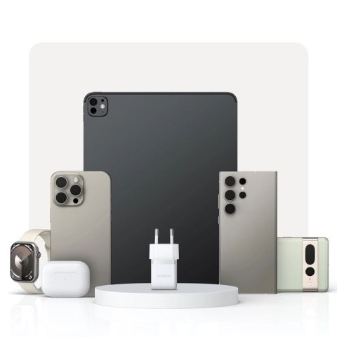 Ładowarka sieciowa Baseus Palm 20W USB-C - biała Baseus