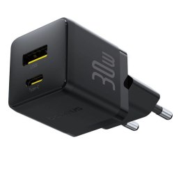 Ładowarka sieciowa Baseus Palm 30W USB-C USB-A - czarna Baseus