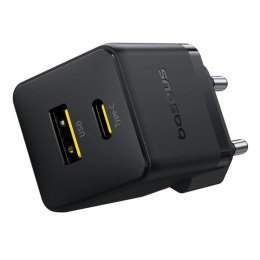 Ładowarka sieciowa Baseus Palm 30W USB-C USB-A - czarna Baseus