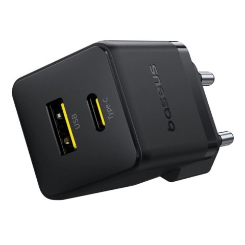 Ładowarka sieciowa Baseus Palm 30W USB-C USB-A - czarna Baseus