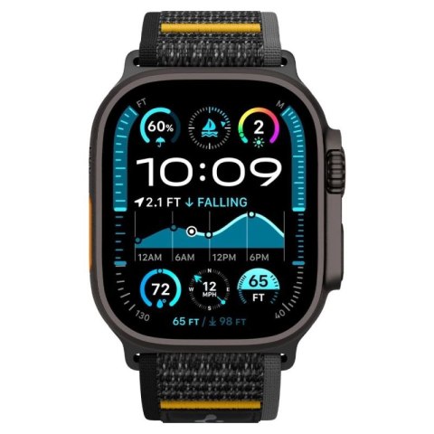 Pasek Spigen Athlex Air na Apple Watch 44 / 45 / 46 / 49 mm - czarny Spigen