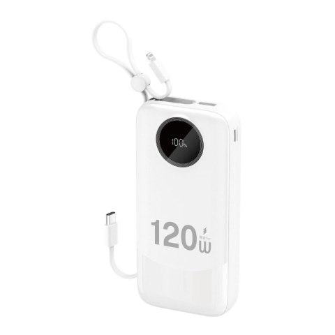 Powerbank Dudao K13Pro 20000mAh z wbudowanym kablem - biały Dudao