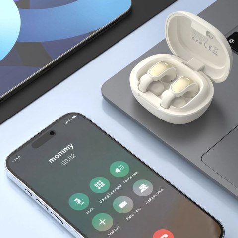 Słuchawki bezprzewodowe Dudao U20 Pro TWS Bluetooth - białe Dudao