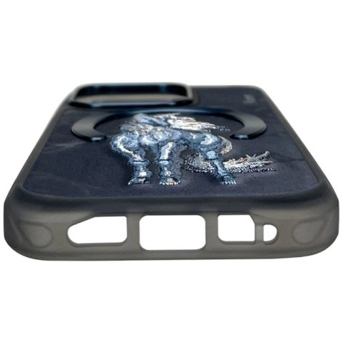 Etui Nimmy Magnetic Fantasy Animal MagSafe na iPhone 16 Pro Max - niebieskie Nimmy