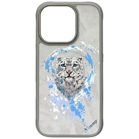 Etui Nimmy Pantera MagSafe na iPhone 16 Pro - szare Nimmy