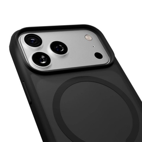 Etui Puro Gradient TPU kompatybilne z MagSafe na iPhone 17 Pro - czarne Puro