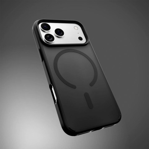 Etui Puro Gradient TPU kompatybilne z MagSafe na iPhone 17 Pro - czarne Puro