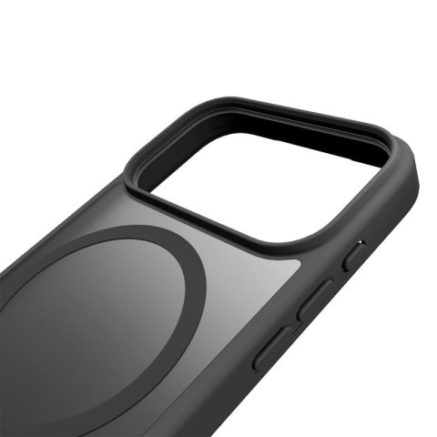 Etui Puro Gradient TPU kompatybilne z MagSafe na iPhone 17 Pro - szare Puro