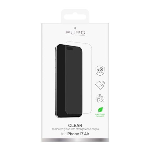 Szkło hartowane Puro Standard na iPhone 17 Air Puro