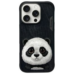 Etui Nimmy Big Eyed Pet 2.0 Panda na iPhone 16 Pro Max - czarne Nimmy