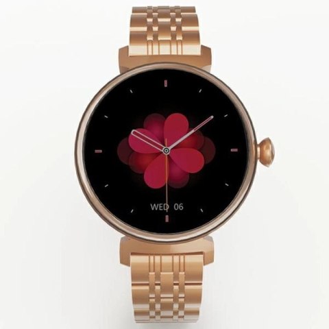 Smartwatch HiFuture Aura damski - różowo-złoty HiFuture