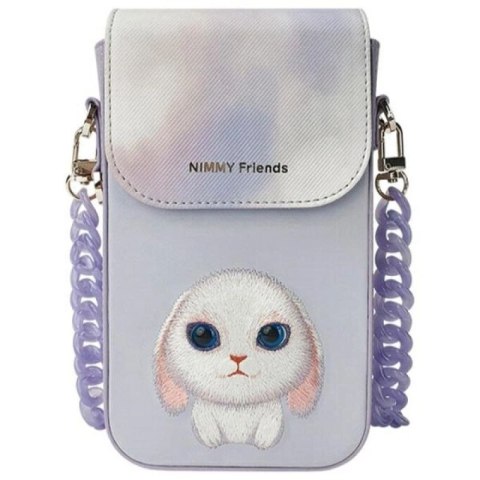 Torebka Nimmy Big Eyed Pet 2.0 Rabbit na telefon - fioletowa Nimmy