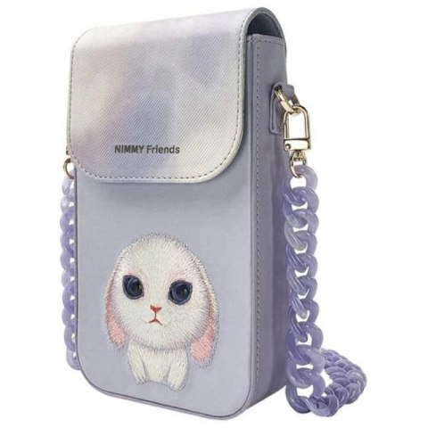 Torebka Nimmy Big Eyed Pet 2.0 Rabbit na telefon - fioletowa Nimmy