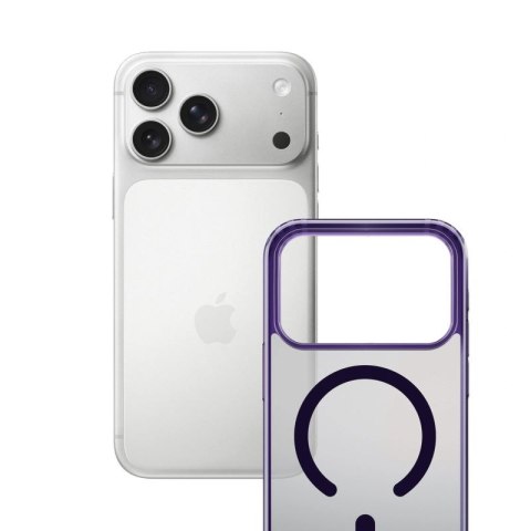Etui 3mk Frosty MagCase na iPhone 17 Pro Max - fioletowe 3mk Protection