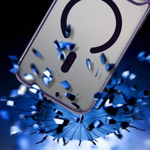 Etui 3mk Frosty MagCase na iPhone 17 Pro Max - fioletowe 3mk Protection