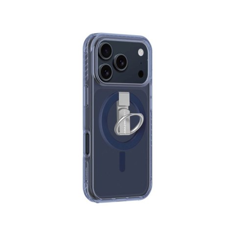 Etui AMAZINGTHING Titan Pro Grip Ring Set na iPhone 17 Pro kompatybilne z MagSafe - niebieskie AmazingThing