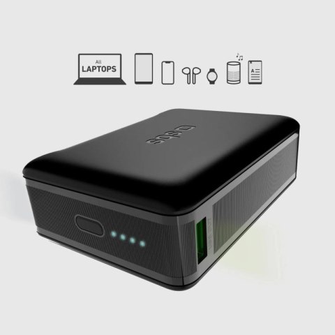 Powerbank SBS 20000mAh 65W PD AFC USB-C USB-A do laptopa, tabletu, smartfona - czarny SBS