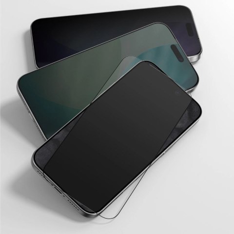 Szkło hartowane AMAZINGTHING Titan Privacy FusionFilter 7 prywatyzujące na iPhone 17 Pro Max AmazingThing