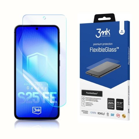 Szkło hybrydowe 3mk FlexibleGlass na Samsung Galaxy S25 FE 3mk Protection