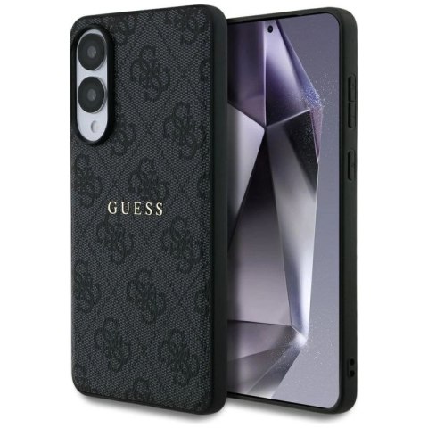 Etui Guess 4G Ring Classic Logo MagSafe na Samsung Galaxy S25 Edge - czarnE Guess
