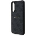 Etui Guess 4G Ring Classic Logo MagSafe na Samsung Galaxy S25 Edge - czarnE Guess