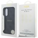 Etui Guess 4G Ring Classic Logo MagSafe na Samsung Galaxy S25 Edge - czarnE Guess