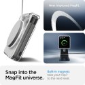 Etui Spigen AirSkin Mag MagSafe na Samsung Galaxy Z Flip 7 - przeroczysto-białe Spigen