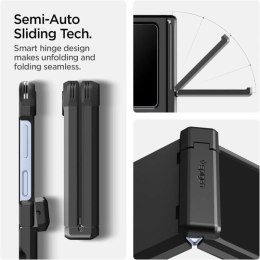 Etui Spigen Tough Armor Pro Mag MagSafe na Samsung Galaxy Z Flip 6 / 7 FE - czarne Spigen